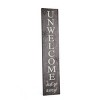 39" Halloween “Unwelcome" Porch Sign with Spider Webs - 4 of 4