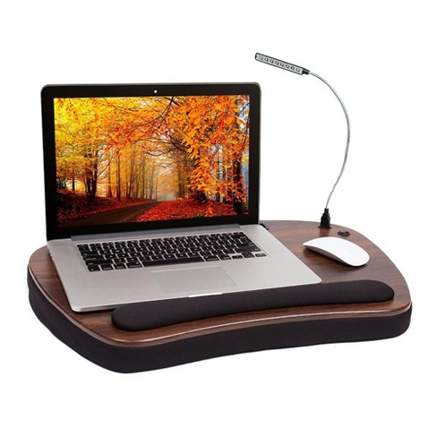 Sofia + Sam Lap Desk For Laptop And Writing With Usb Light - Tropical Grey  : Target