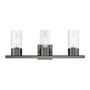 Livex Lighting Carson 3 - Light Vanity in  Black Chrome - 1 of 4