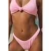 Moda Minx Scrunch 'Baby Pink' Knot Bikini Top - 4 of 4