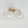 Capital Lighting Dolan 2 - Light Vanity in  Matte Brass - 4 of 4