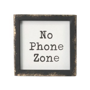 VIP Metal 4.13 in. Multicolor Frame No Phone Zone - 1 of 2