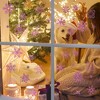 Unique Bargains Christmas Decorations Snowflakes Static Stickers for Windows Home Christmas Party 9Pcs - 3 of 4