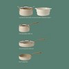 Bloomhouse 8 Piece Pots and Pans Heavy Duty Aluminum Premium PFA Free Ceramic Nonstick Cookware Set - 3 of 4