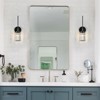 LLHZSY Modern Bathroom Vanity Wall Light Cylinder Bathroom Crystal Wall Sconces - Gold/Black-1/2/3/4/5 light - 4 of 4
