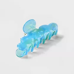Cloud Shaped Iridescent Claw Hair Clip - A New Day™