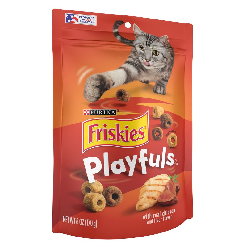 Friskies Playfuls Chicken &#38; Liver Flavor Cat Treat - 6oz, 5 of 9