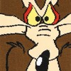 Looney Tunes Road Runner Wiley E Coyote Animigos 360 Crew Socks - 3 of 4