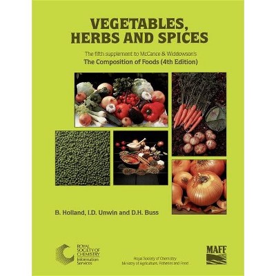 Vegetables, Herbs and Spices - 5th Edition (Paperback)