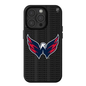 Keyscaper NHL Text Backdrop MagSafe Compatible Cell Phone Case for iPhone 16 Pro Max - 1 of 4