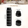 Unique Bargains Aluminum Alloy Anti-Skid BMX Mountain Dirt Cycling Fit 3/8 Inch Axles Rear Stunt Bike Pegs 2 Pcs - 2 of 3