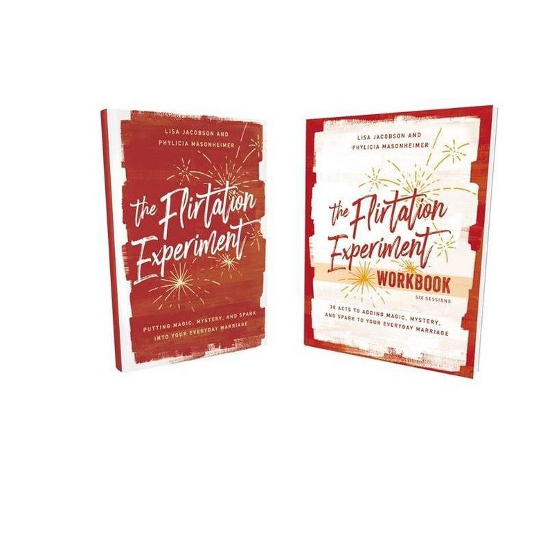 The Flirtation Experiment Book with Workbook - by  Lisa Jacobson & Phylicia Masonheimer (Mixed Media Product), 1 of 2