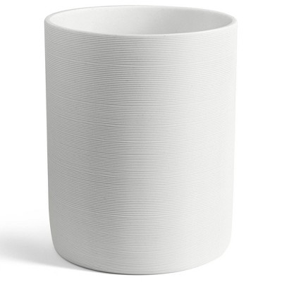 Allure Home Creations Huron Bathroom Wastebasket White