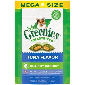 Greenies Smartbites Healthy Tuna Flavor Indoor Cat Treats - 1 of 4