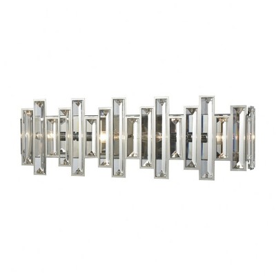 Elk Home Crystal Heights 4 - Light Vanity in  Polished Chrome