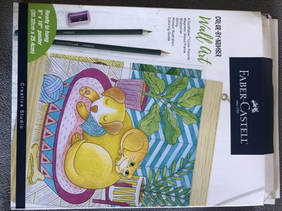 Color by Number Wall Art Pet Parents - Faber-Castell