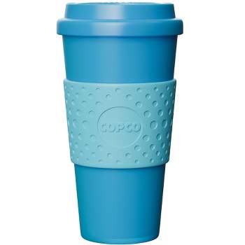 Copco Acadia 16 Ounce Double Walled Insulated Hot or Cold Travel Mug Spill Resistant Lid