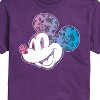Men's - Disney - Mickey Floral Logo Short Sleeve Graphic T-Shirt - 2 of 4