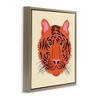 Stupell Industries Modern Wild Tiger Face Black Framed Floater Canvas Wall Art - 3 of 4