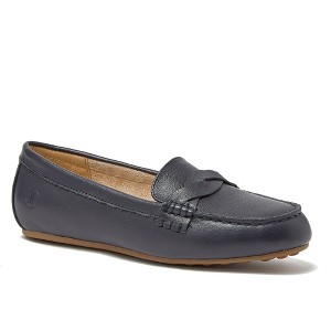 Lands' End Women's Comfort Leather Slip On Loafer Shoes - 1 of 4