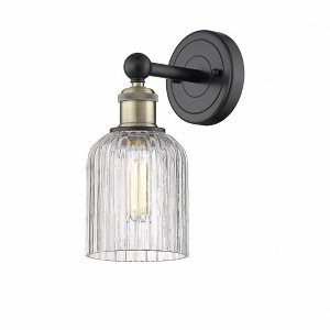 Bridal Veil - 1 Light Wall Sconce In Art Deco Style-11.25 Inches Tall and 5 Inches Wide - 1 of 1