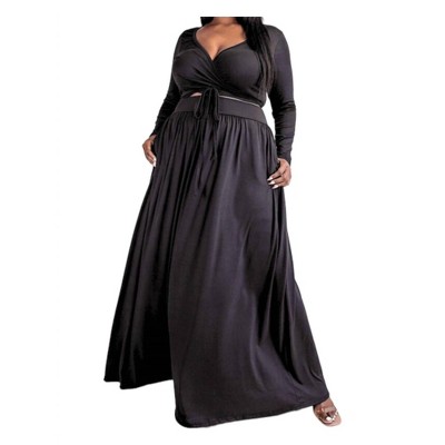 Women's Two Piece Maxi Skirt Set - PLUS - Curve Market