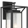 Minka Lavery Modern Outdoor Wall Light Fixture Sand Coal 25 1/2" Clear Seeded Glass for Post Exterior Barn Deck House Porch Patio - 3 of 4