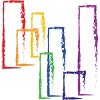 Adult Design By Humans Rainbow Rectangles Abstract By Tank Top - 2 of 2