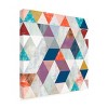 24" x 24" Victoria Borges 'Bright Mosaic I' Unframed Wall Canvas - Trademark Fine Art: Modern Abstract Artwork - 2 of 4
