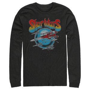 Men's Star Wars: The Rise of Skywalker Groovy Flight Long Sleeve Shirt - 1 of 3