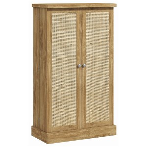 Freestanding Kitchen Pantry, Kitchen Storage Cabinet with 5-Tier Shelf, 12 Spice Racks, Adjustable Shelves - 1 of 4