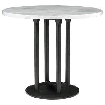 Centiar Round Dining Table Black - Signature Design by Ashley