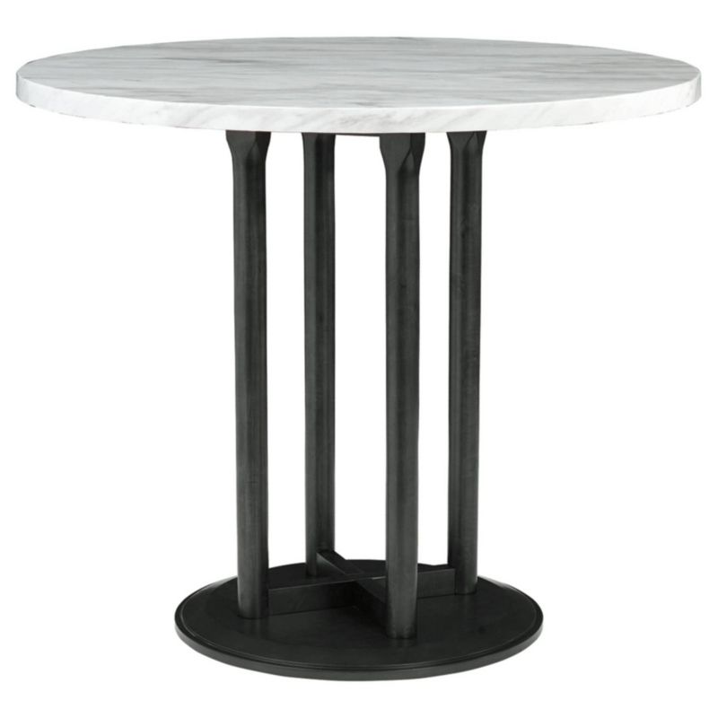 Centiar Round Dining Table Black - Signature Design by Ashley, 1 of 6