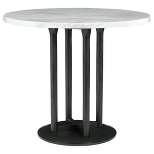 Centiar Round Dining Table Black - Signature Design by Ashley