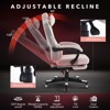 GustoWave Gaming Chair for Adults, Computer Chair with High Back, Pu Tall Gaming Chairs with Footrest, Reclining Gamer Chair - 4 of 4