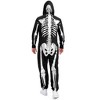 Tipsy Elves Halloween Skeleton Costume for Men - Comfy Easy Adult Onesie Jumpsuit - Men's Gold Skeleton Jumpsuit Halloween Costume Size Large - 4 of 4
