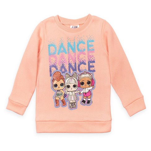 L.o.l. Beats Dancebot Queen Girls Fleece Sweatshirt Kid To Big Kid : Target