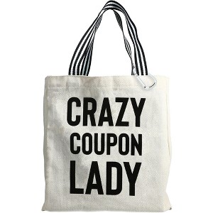 Pavilion Gift Company - Coupon Lady - 100% Cotton Twill Gift Bag - Handbags - 1 of 4