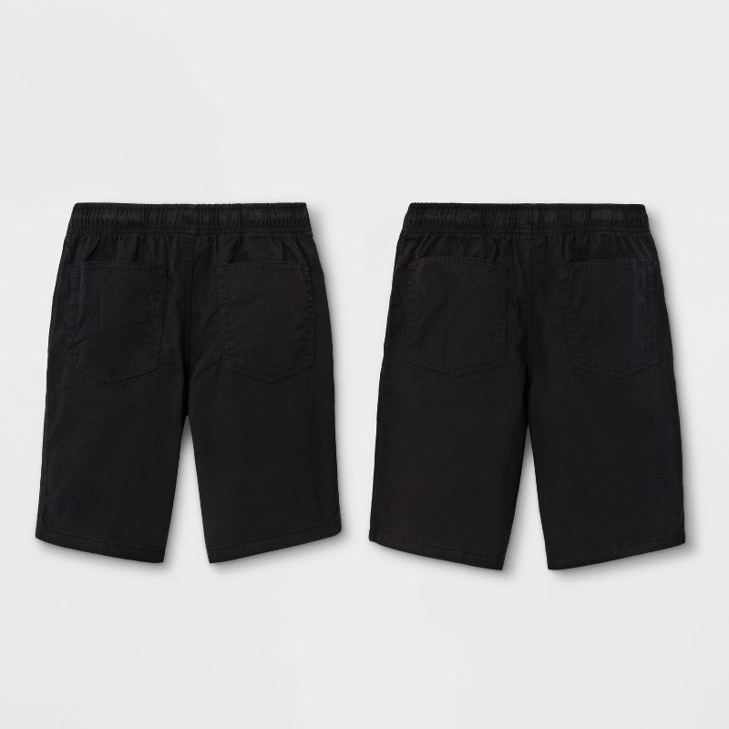 Boys' 2pk Pull-On Woven Shorts - Cat & Jack™, 2 of 3