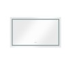 72x30 Inch Frameless Smart LED Bathroom Mirror - Dimmable Anti-Fog Vanity Mirror with 3 Color Temperatures (3000K/4500K/6000K), White Aluminum - 2 of 4