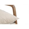 Taran Designs,Torrence Upholstered Solid Wood Accent Chair - 3 of 4