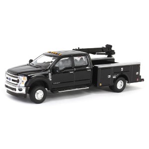 1/64 2020 F-450 Super Duty Dually Service Bed & Crane Black Exclusive 51397-B - 1 of 4