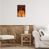 Stupell Industries Happy Halloween Floral Pumpkin Wall Plaque Art - 3 of 4