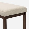 Vynxaria Normsman Pelican Bench - Pearl White - 4 of 4