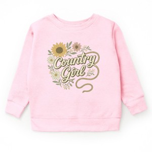 Country Girl Rope Watercolor  - Youth Graphic Sweatshirt - 1 of 3