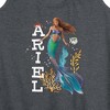 Women's - Disney - Ariel in Water Graphic Racerback Tank - 2 of 4