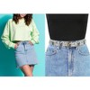 INSPIRE CHIC Women's Slim Thin Snakeskin Embossed Faux Leather Skinny Belts Waistband - 4 of 4