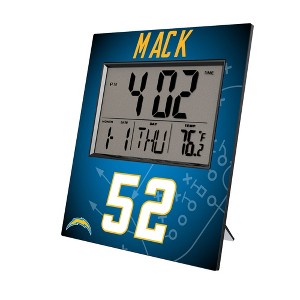 NFL Los Angeles Chargers Players Game Tactic Wall Clock - 1 of 3