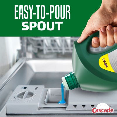 Cascade Lemon Platinum Gel Dishwasher Detergents - 75oz