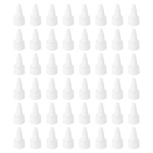 Unique Bargains Liquid Dispensing PP Squeeze Bottle Twist Top Caps 48 Pcs - 1 of 4